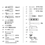 Gereedschapset in koffer 139-delig - Afbeelding 4