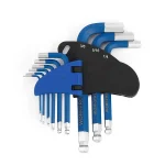 Inbussleutelset  kogelkop 9-delig (metrisch) - Afbeelding 6