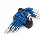 Inbussleutelset  kogelkop 9-delig (metrisch) - Afbeelding 7