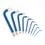 Inbussleutelset  kogelkop 9-delig (metrisch) - Afbeelding 5