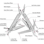 Multitool 17 functies RVS (heavy duty) - Afbeelding 3