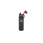 Thermo fles 1000ml zwart/ rood - Afbeelding 4