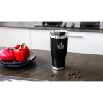 Thermo beker 591ml zwart - Afbeelding 4