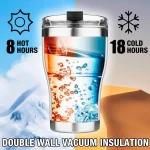 Thermo mok  350ml zwart - Afbeelding 5