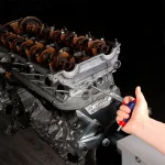 Torxsleutelset T-vormig met houder 8-delig - Afbeelding 4