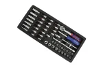 Dopsleutelset 1/4 50-delig  (module gereedschapskar)