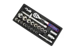 Dopsleutelset 1/2 24-delig  (module gereedschapskar)