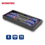 Vijlenset 5-delig 200mm (module gereedschapskar) - Afbeelding 4