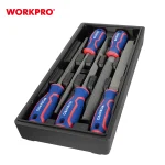 Vijlenset 5-delig 200mm (module gereedschapskar) - Afbeelding 2