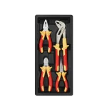 Tangentenset VDE 4-delig CR-V (module gereedschapskar)