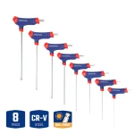 Inbussleutelset T-greep 8-delig  CR-V (module gereedschapskar)