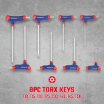 Torxsleutelset T-greep  CR-V (module gereedschapskar) - Afbeelding 4