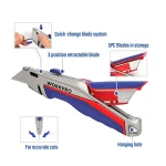 Uitschuifmes met reservemessen compartiment - Afbeelding 6