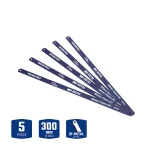 Zaagbladenset Bi-Metaal voor Beugelzaag (24Tpi)