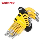 Inbussleutelset 9-delig met kogelkop Torx CR-V