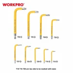 Inbussleutelset 9-delig met kogelkop Torx CR-V - Afbeelding 4