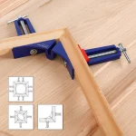 Hoek lijmklem 90° - Afbeelding 3