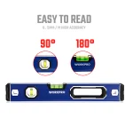 Waterpas aluminium magnetisch 400mm - Afbeelding 3