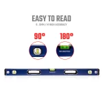 Waterpas aluminium magnetisch 900mm  (heavy duty) - Afbeelding 3