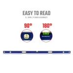 Waterpas aluminium magnetisch 1800mm - Afbeelding 3