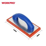 Schuurbord rubber fijn 240X100 - Afbeelding 2