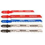 Decoupeerzaagbladenset mix voor hout  5-delig