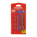 Decoupeerzaagbladenset mix voor hout  5-delig - Afbeelding 2