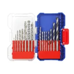 Borenset voor hout & steen met opbergdoos 16-delig - Afbeelding 2