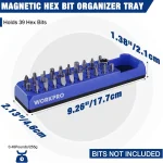 Bit-organizer Magnetisch (rechthoekig) - Afbeelding 9