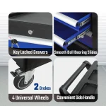 Gereedschapswagen met 3 laden - Afbeelding 3